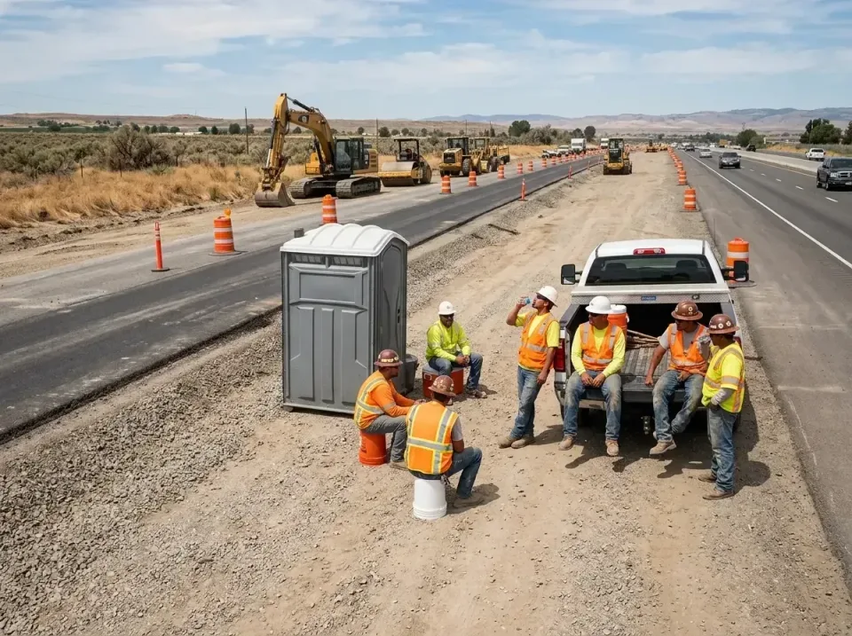 highway-road-construction-crew-007 — frequently asked questions, Porta Potty and Restroom Rentals in Placentia, CA